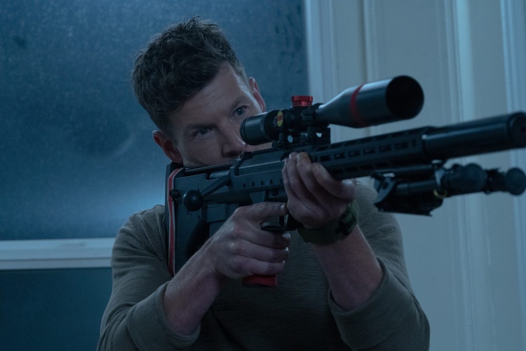 Image of Brandon Becket played by Chad Michael Collins in the Sniper franchise. Used under the fair use act. 