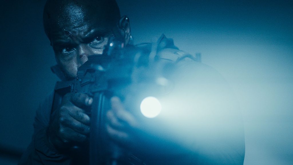A still of LaMonica Garrett from the movie Man Of War